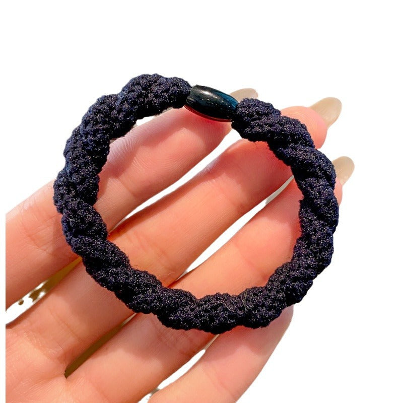 Wholesale High Elastic Hair Band Braid Rubber Band